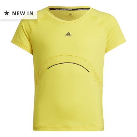 adidas - Kids Girls Aeroready Hiit T-Shirt, Yellow